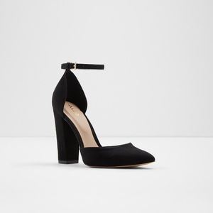 Black Aldo Heels
